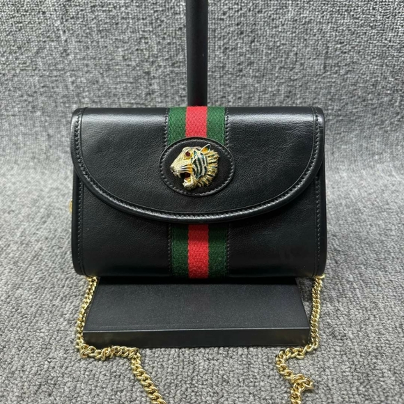 Gucci Handbags - 100% Authentic Gucci Rajah Leather Crossbody Bag